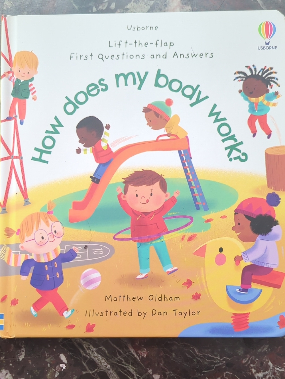 Usborne How Does My Body Work? - Colorful Kids Lift-the-Flap Learning Book